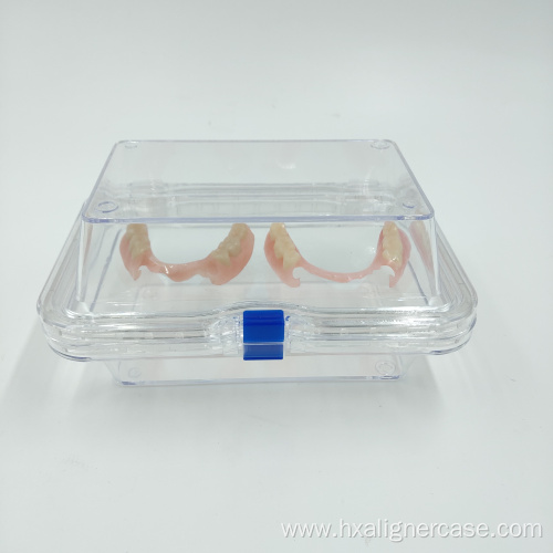 15x10x7.5cm Plastic Transparent Dental Storage Teeth Box